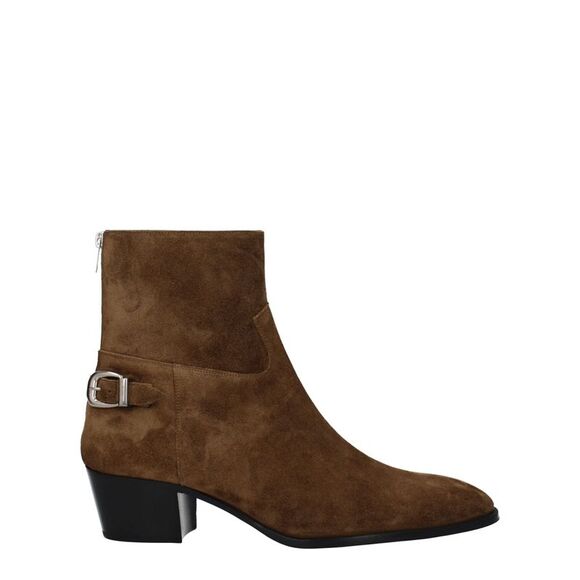 Celine Men Brown Boots - Picture 1 of 5